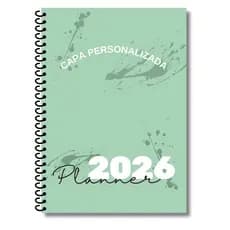 Planner Agenda 2026 Personalizado- Calendários, Controle Financeiro, Planner Semanal