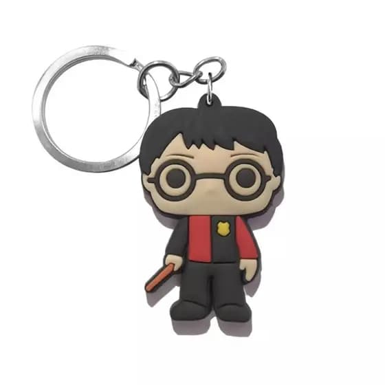 Chaveiro/Ponteira lápis Emborrachado Harry Potter