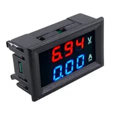 Voltímetro Amperímetro Digital Led Dc 10a 100v Dc 12v