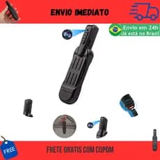 Câmera T189 Micro Câmera Full Hd Foto Vídeo Áudio 1080p Bolso Segurança
