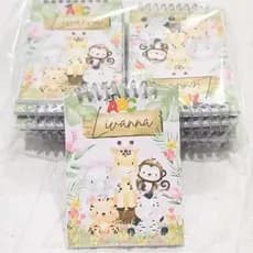 20-100 unidades bloquinhos personalizados para lembrancinha nascimento aniversario