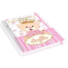 🌸 CADERNETA DE VACINA PERSONALIZADA URSINHA VARIOS TEMAS Com nome na capa | Bolso+chaveiro+marca pag