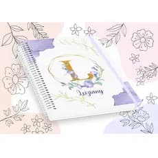 Kit 14 Agendas Personalizadas 2026 | Mini Planner com Nome na Capa | Lembrancinha Evento Presente