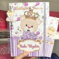 🌸 CADERNETA DE VACINA PERSONALIZADA ANIMAIS VARIOS TEMAS Com nome na capa | Bolso+chaveiro+marca pag