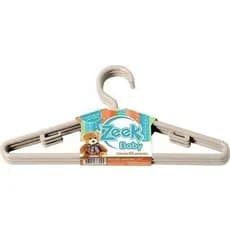 Kit 15 Cabides Infantis Zeek Enxoval Bebê A Criança Colorido