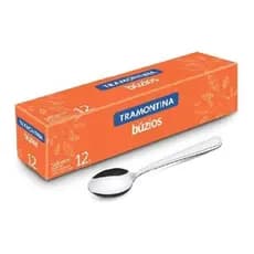 Colher Para Chá Búzios 12 Unid Em Aço Inox - Tramontina