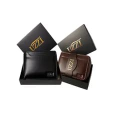 Carteira Masculina Couro 100% Legítimo com zíper porta moeda porta cartão Presente Dia Dos Pais
