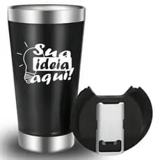 Copo Térmico Personalizado 473ml Foto Nome Time Profissão Gravação Laser. O presente perfeito pra qualquer ocasião!
