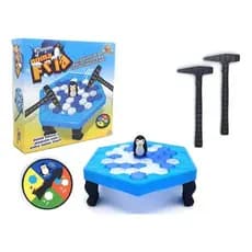 Jogo de mesa Pinguim Numa Fria Art Brink Brinquedo grande