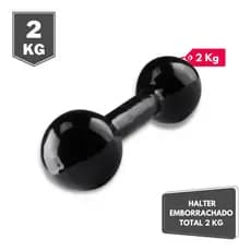 Halter Bola Emborrachado 2 Kg - PCP