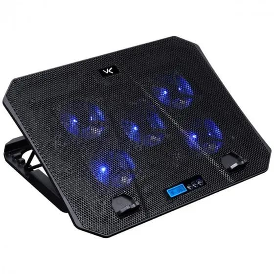 Suporte Para Notebook Vinik Ice 5 Coolers LED Até 15.6pol Ajustes De Altura - Cn300