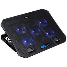 Suporte Para Notebook Vinik Ice 5 Coolers LED Até 15.6pol Ajustes De Altura - Cn300