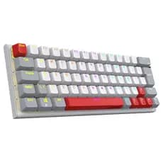 Teclado Mecânico Gamer Pcyes Kuromori 60% White Ghost - Switch BLUE
