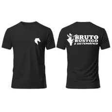 Camiseta camisa masculina estampada agro pecuaria bruto rustico e sistematico