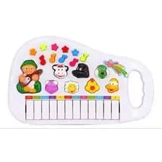 Piano Teclado Animal Infantil Sons Eletrônico 12 Teclas