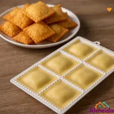 Forma Plástica Para Pastel 6 Cavidades Prática Fácil De Usar