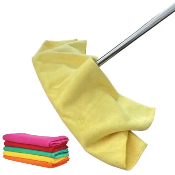 Pano Microfibra Grande Atoalhado de Limpeza Super Absorvente Multiuso
