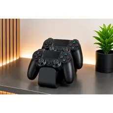 Suporte Controle PS4 Duplo Base Organizador para 2 Controles