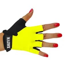 Luva de Ciclismo para Bicicleta Feminina Meio dedo Neoprene