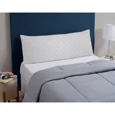 Capa Travesseiro de Corpo 1,30x40 Impermeável Matelada C/ Zíper