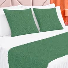 Peseira Solteiro + 1 Capa de Almofada -  Decoração 2 Pçs Matelada Camili