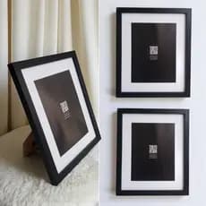 Kit 3 Porta Retratos 15x20 Moldura Paspatur Quadro Bronx