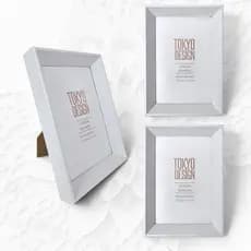 KIT 3 Porta Retrato 10x15cm Brooklyn Vertical Horizontal