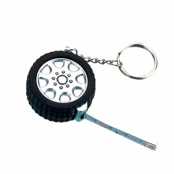 Kit 10x/20x/30x Chaveiro Trena Formato Pneu Sublimação Personalização