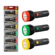 Kit 10 Lanterna LED À Pilha Manual Com Luz Led Lampião Potente Alfacell