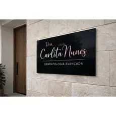 Placa Acrilico Personalizada Sua Logo ou Frase 40x60