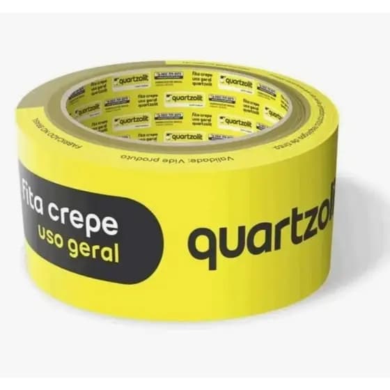 Fita Crepe Quartzolit 48mmx50m Uso Geral