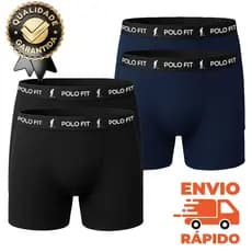 Kit 4 Cuecas Box Boxer Algodão Original Atacado