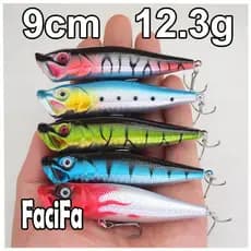 isca artificial para pesca 9cm 12g tucunaré dourado traíra