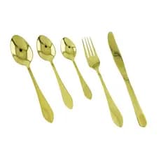 Talheres de Aço Inox 25 Peças, Garfo, Colher e Faca Original