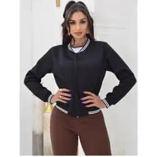 Jaqueta Bomber  Metalassê Casaco Blusa De Frio Feminina