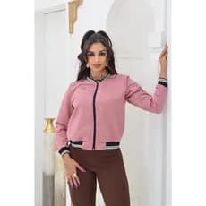Jaqueta Feminina  Bomber Casaco Zíper Inverno
