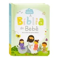 Biblia Do Bebe Capa Dura - Ilustracoes Primeiras Historias Biblicas Modo Ludico Montessori - Todolivro