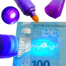 Caneta Testadora de Dinheiro E Marcadora De Nota Falsa