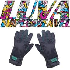 Luva para Frio Forrada Corta Vento Inverno Moto Motoqueiro Motoboy proteção