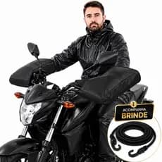 Luva Impermeável Protetor De Mão Guidão Motoboy motoqueiro motociclista frio intenso