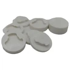 Coral Frag Plugs 20mm de Trava Base para Corais 30 Unidades