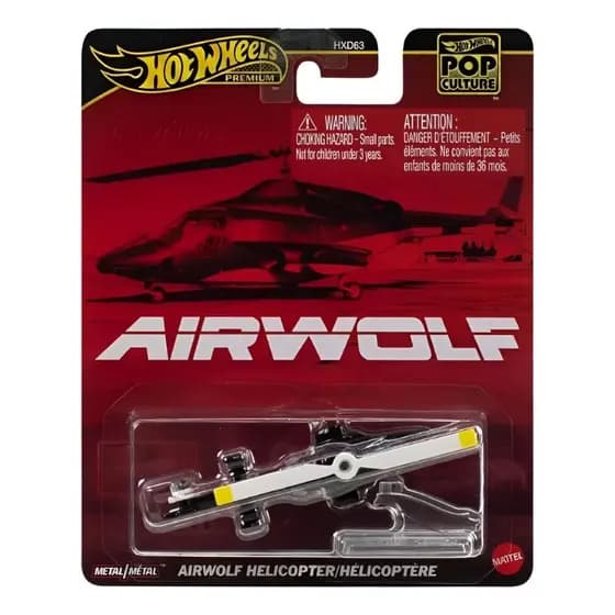 Hot Wheels Airwolf Helicopter Pop Culture 1:64 Jbl56 Lacrado