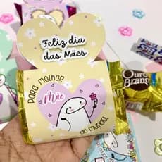 Porta bombom Flork dia das Mães