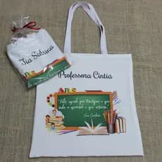 Ecobag Dia dos Professores - Sacola Dia dos Professores