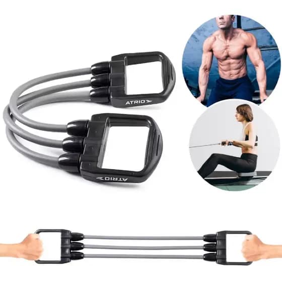 Expansor Multifunções Expander Fitness Atrio Cinza E Preto (Lacrado)