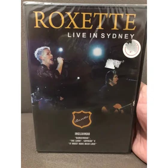 DVD Roxette - Live in Sidney (Lacrado)