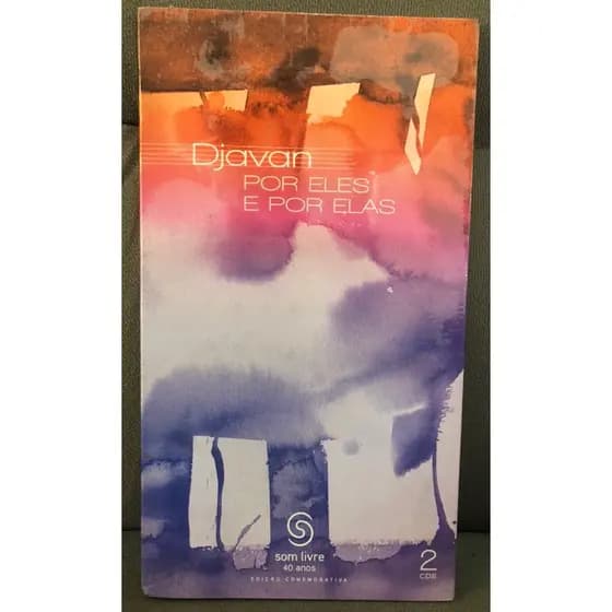 Box 2 CDs - Djavan - Por Eles & Por Elas (Lacrado)