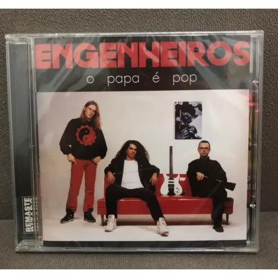 Cd Engenheiros do Hawaii - O Papa é Pop (lacrado)