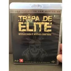 Blu Ray tropa de elite - missão dada é missão cumprida (Usado)