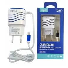 Carregador  Inova 2.1a Rapido  USB V8 atacado